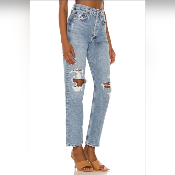 Agolde 90s Jean Mid Rise Loose Fit Wander Size 30 NWT - Picture 1 of 8